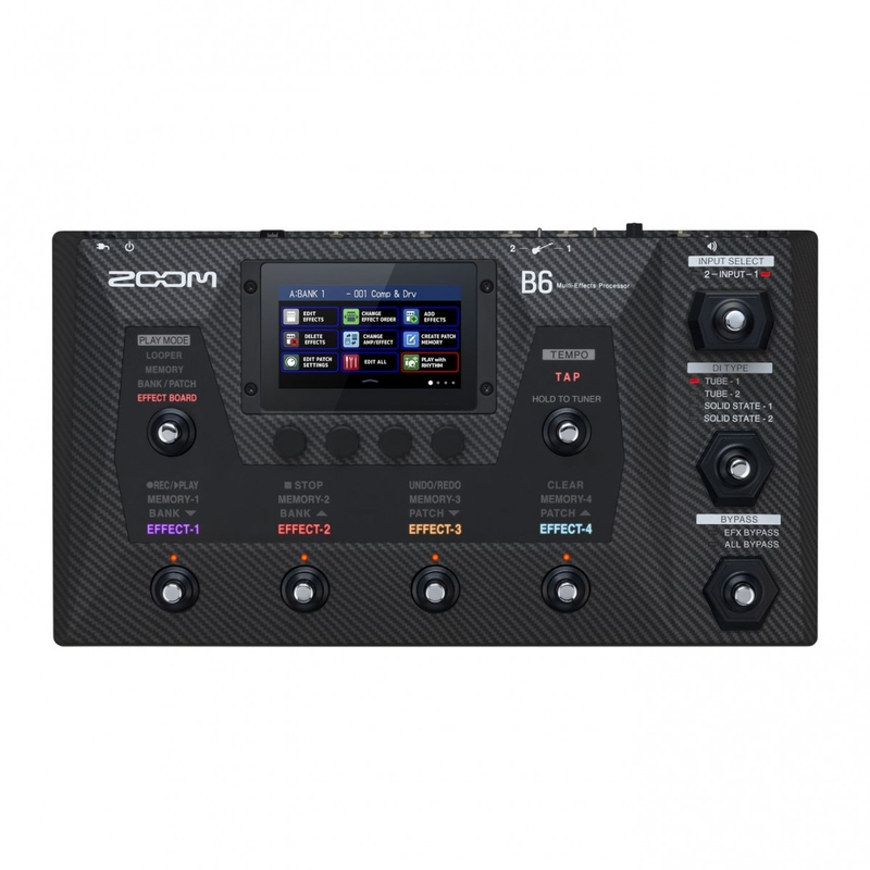ZOOM B6 BASS MULTI-FX