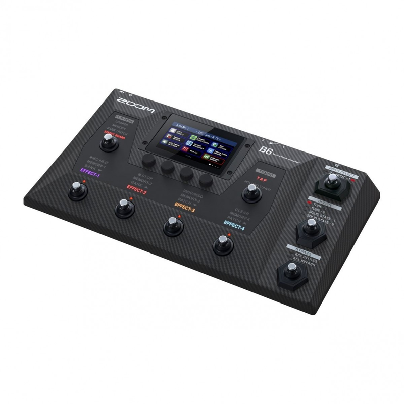 ZOOM B6 BASS MULTI-FX