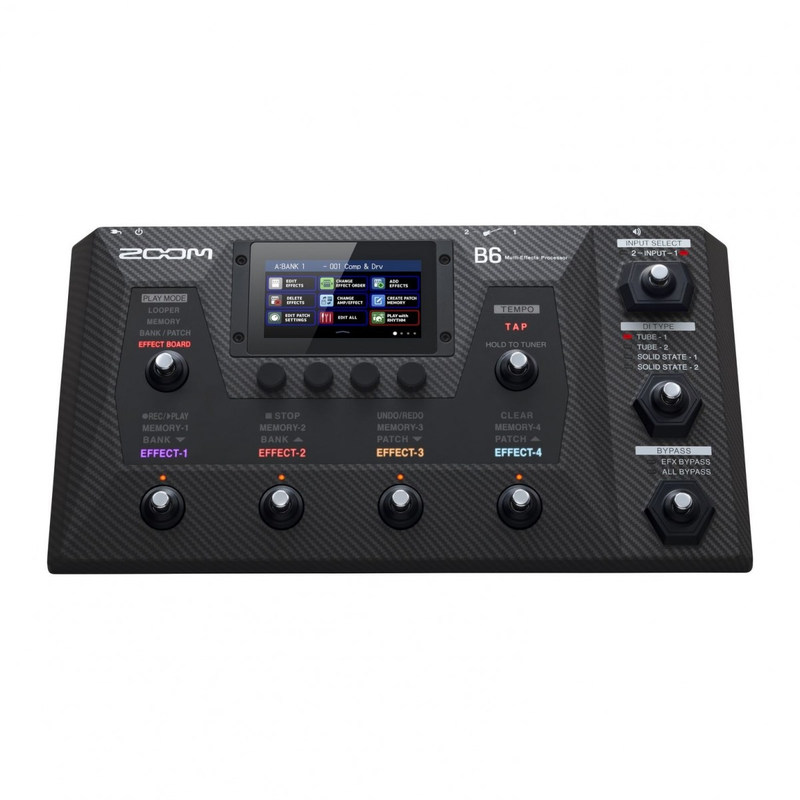 ZOOM B6 BASS MULTI-FX